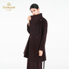 乔万尼2025冬新品100%绵羊毛不对称立领设计毛呢大衣ED4A770 商品缩略图1