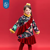 年衣童装中式公主裙女童冬季新品连衣裙国风加厚天马行空中式公主裙 商品缩略图3