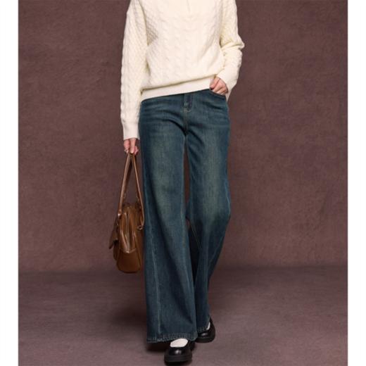 【预售15天左右发货】雾道 CANTO MOTTO时尚女式牛仔裤WDA540876L【LA】 商品图0