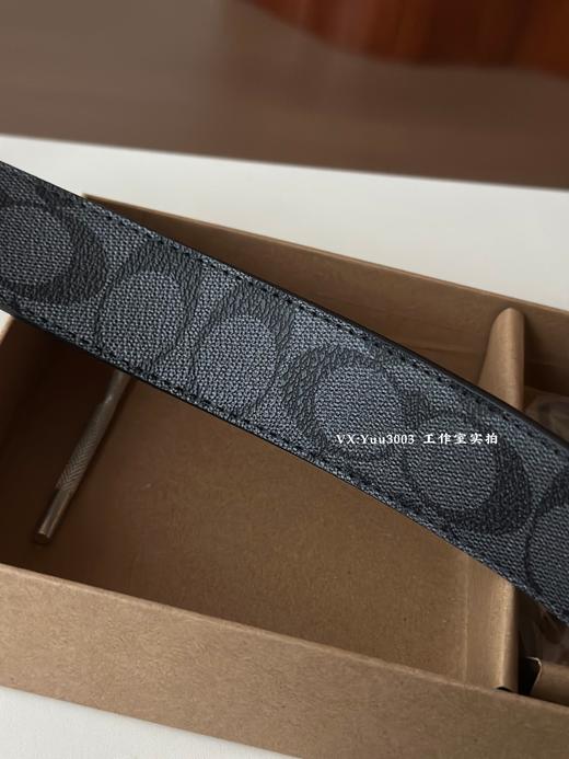 【2天发货】coach男士双头双面皮带礼盒，五金好皮质好，质量没得挑的腰带 商品图6