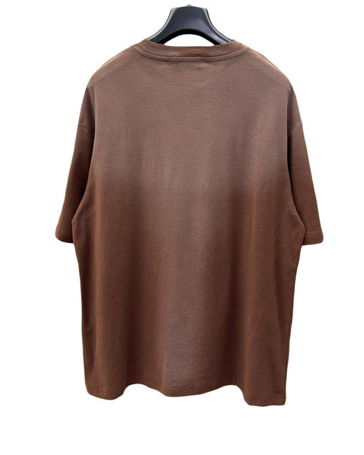 中性款做旧印花短袖T恤zo001 商品图1