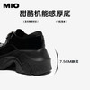 欧阳娣娣同款MIO米奥乐福鞋女2026春季新款高跟金属饰扣小皮鞋M261561514 商品缩略图4