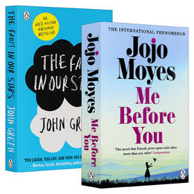英文原版小说 遇见你之前 我就要你好好的 Me Before You +无比美妙的痛苦 星运里的错 The Fault In Our Stars全英文英语电影原著