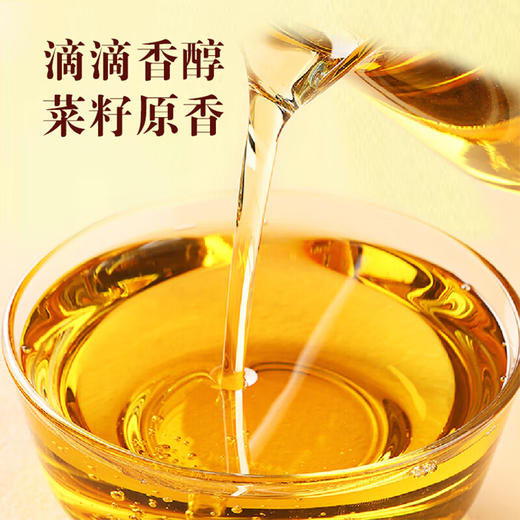 鲁花 厨中香浓香菜籽油5L 商品图4