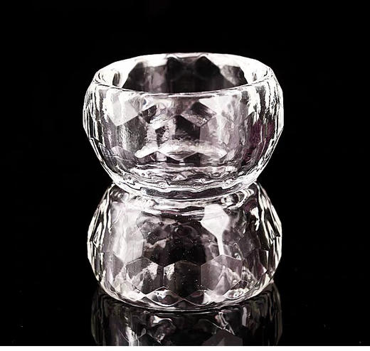 白水晶供水杯3.5cm直径六角切面七供八供藏式风供水碗单个小号吉祥 商品图6