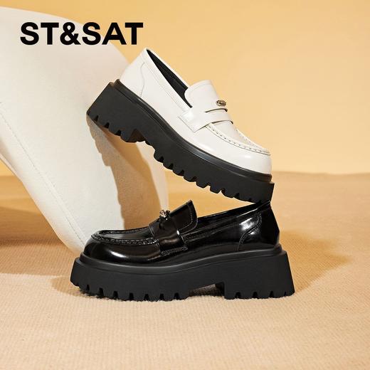 星期六学院英伦简约乐福鞋SSC1112719 商品图5