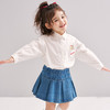 笛莎Deesha 2026春季女童休闲时尚趣味印花翻领长袖衬衫 商品缩略图1