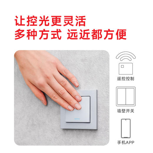 【常青藤爸爸专属链接】百孜护眼吸顶灯超薄无缝隙大厅主灯现代简约全光谱卧室书房餐厅灯 商品图4