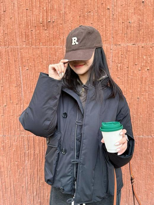 2色可选~【轻奢压胶加厚鹅绒服】三防功能性面料+大口袋+下摆可收+蓬松保暖又舒适！姐妹们闭眼入！无标发货WD 商品图2