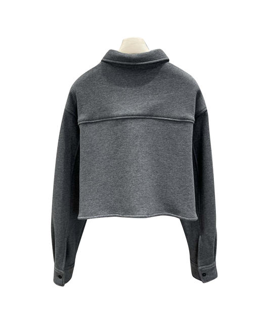 女款绒底短款衬衫外套 可配套装hu002 商品图1