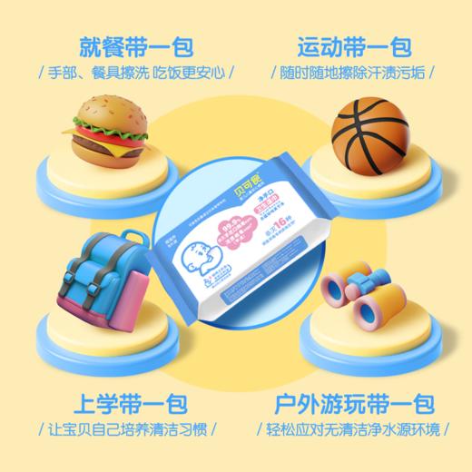 贝可食消毒湿巾 商品图4