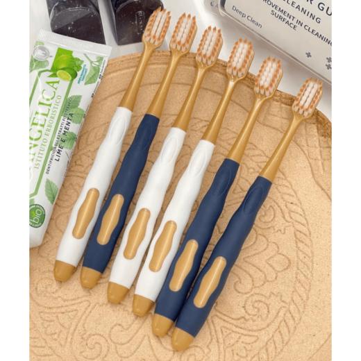 【春上新】9楼母婴生活馆 【山姆同款牙刷12支装】米选 轻奢绵柔万毛宽头牙刷6支装 吊牌价：59元  活动价：19.9元6支    30元12支 商品图3