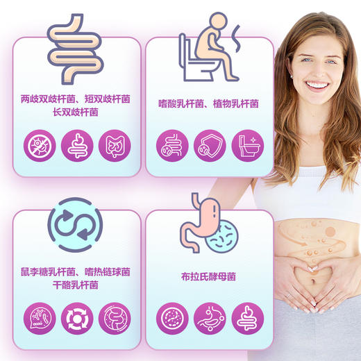Probio 7 高级版益生菌胶囊 小七君益生菌30粒 商品图3