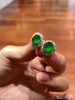 老坑帝王绿蛋面耳钉【5233712】具体价格微信咨询 商品缩略图0