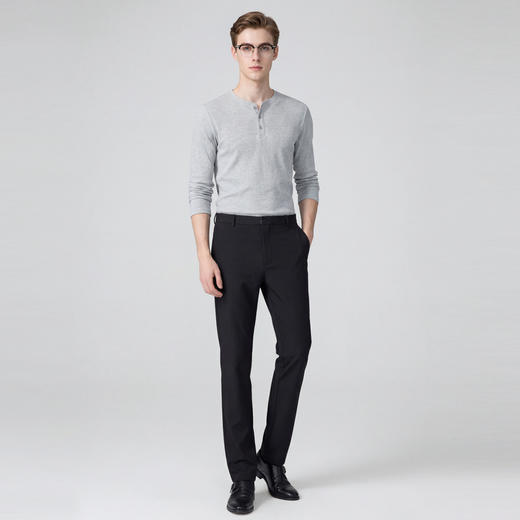 【防水%抗静电&远红外发热】圣得西2025年秋冬季男士通勤风休闲裤 商品图13