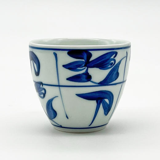 俊德丨 景德镇瓷 经典手绘刀字纹 老茶花纹 青花瓷 品茗杯茶杯 主人杯 160ml 商品图8