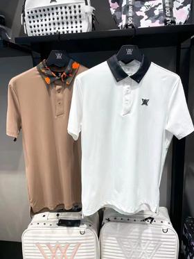 Anew家春夏新款男士印花POLO衫来了！男士最新ZG迷彩LOGO印花加铆钉的元素，本季主推款和新色，简约大方，一眼就被吸引住的品质男款！