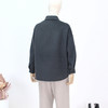 FOCALS福柯斯新款简约休闲纯色羊毛双面呢大衣短外套FRSDR591BG 商品缩略图3