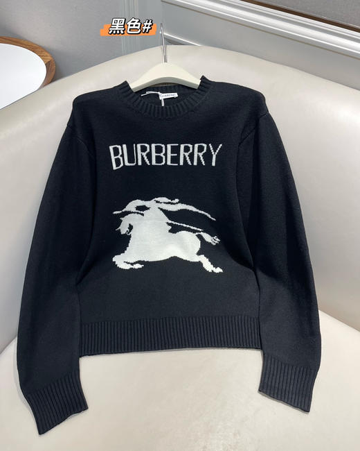 Bur男女款骑士徽标羊毛针织衫122503 商品图3
