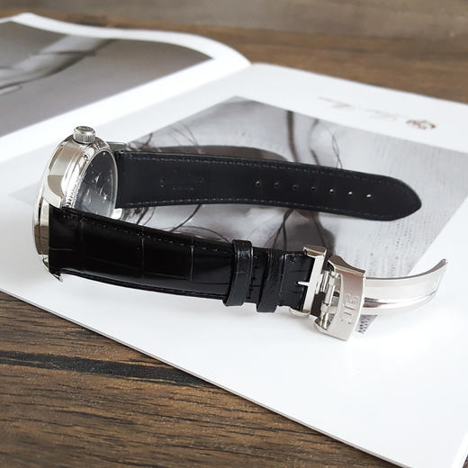 【95新】Glashütte Original 格拉苏蒂1-66-06-04-22-62手动机械机芯动力储备显示42MM（男款）偏心系列精钢111225NJS17 商品图5