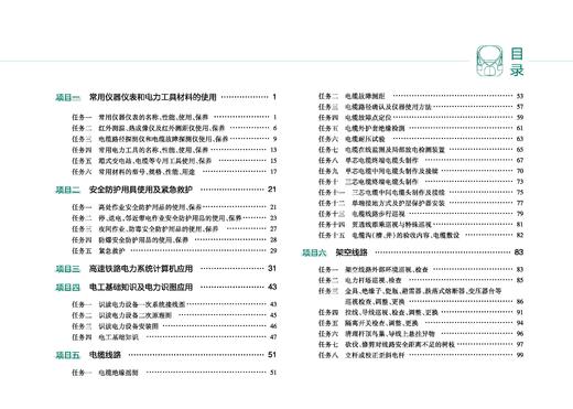 328986高速铁路电力线路维修岗位(实作分册)【塑封】 商品图3