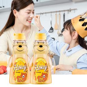 高山森林蜂蜜500g  采自秦岭高山蜜源 小熊造型儿童友好 孩子的营养好蜂蜜