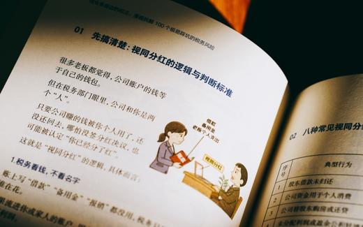 《创业者身边的税法：漫画拆解100个极易踩坑的税务风险》 商品图5