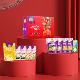 沙巴哇果蔬干休闲零食大礼包368g