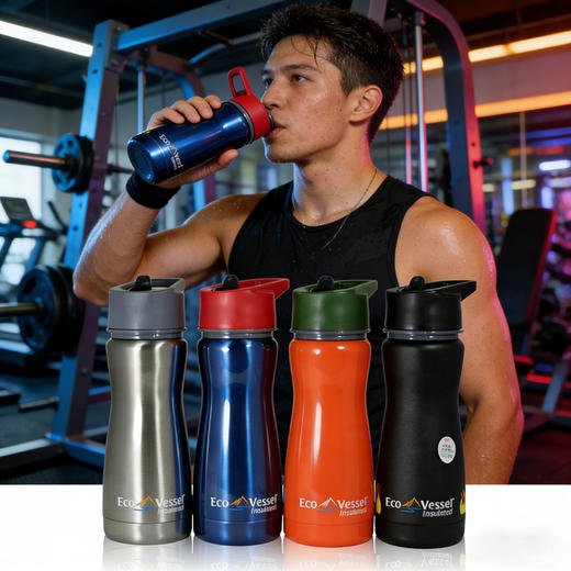 美国安思培不锈钢保温吸管杯 商品图3