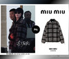 爆款❗️miu格纹羊羔毛外套122406 商品缩略图11