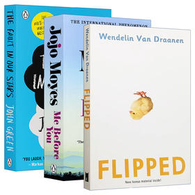 英文原版小说 Flipped怦然心动 Me Before You遇见你之前 无比美妙的痛苦 星运里的错 The Fault In Our Stars 电影原著英语小说书