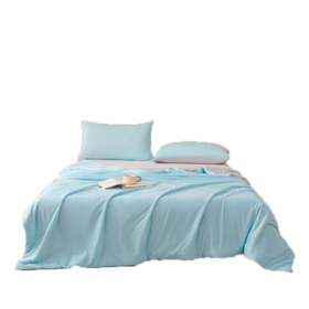 "因为+所以 / Because & So   雾兰+山灰-云母氨纶凉感丝夏凉被"