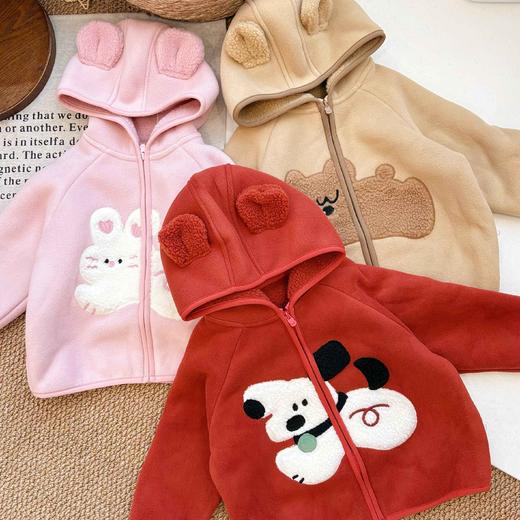 【外套清仓专区】嘟嘟家宝宝秋季外套儿童立体卡通连帽衫男童秋装女童秋冬保暖上衣(合集款材质以具体款式实物材质为准，介意勿拍!) 商品图4