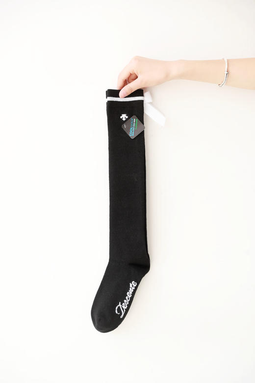 高尔夫蝴蝶结小腿袜，原包装品相。小标刺绣软支撑运动袜C122560 商品图7