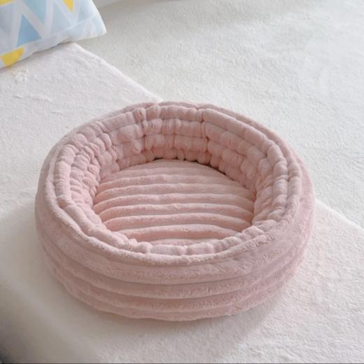 奶牛绒小圆窝猫窝冬季暖窝40cm 商品图3