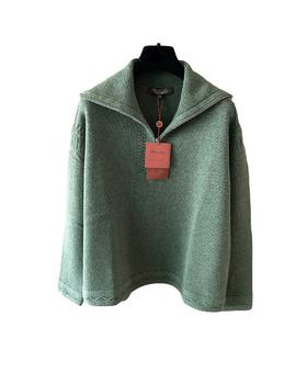 女款羊绒半拉链针织毛衣lv015