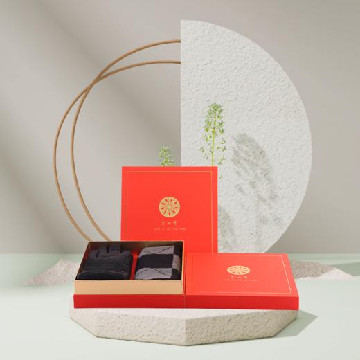 京四界·羊毛混纺围巾&毛呢手套  套装JSJA10-013 商品图0