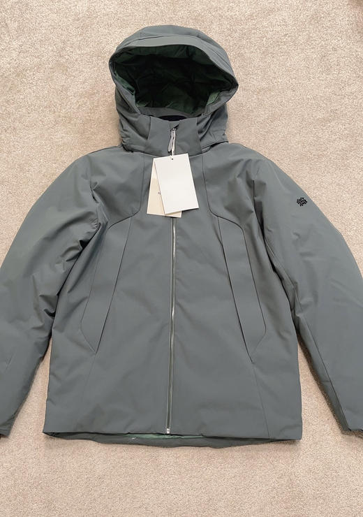 1226-1  树树 抗风挡雨 轻盈保暖 男士连帽羽绒服 中等厚度 老朱穿XL 商品图7