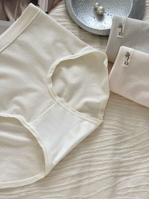 清新纯色抑菌裆女内裤舒适透气三角裤8837 商品图5