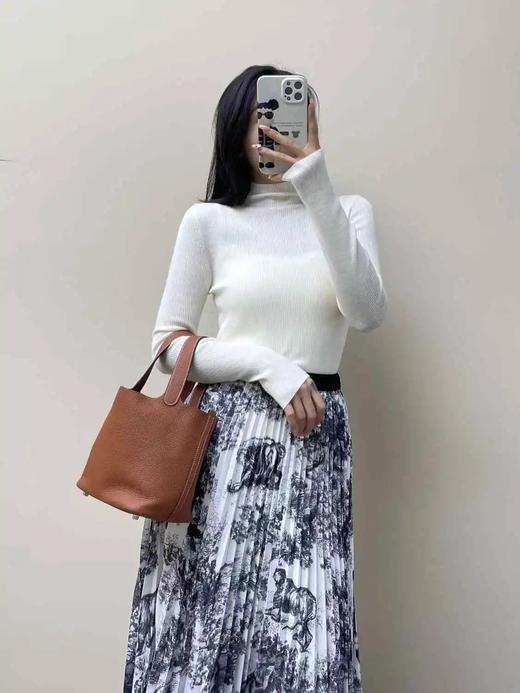 爆品复团~德国扬子纱！【显瘦气质长袖羊毛打底衫合集】高领/圆领/V领/polo领多款可选，经典百搭不挑人~无标发货WD 商品图8