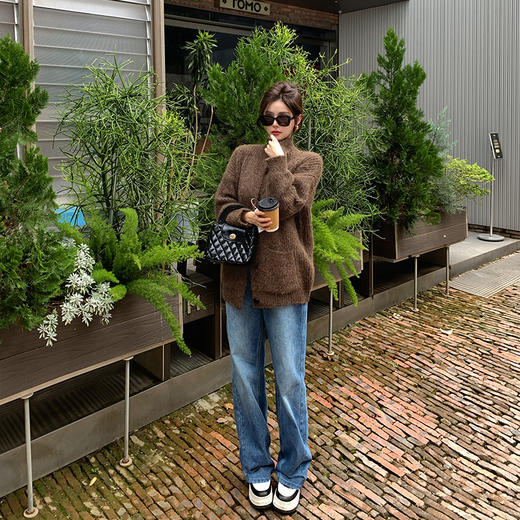 哥特莱丝·鹅绒牛仔裤，90鹅绒填充，显瘦、轻松穿出大长腿 商品图5