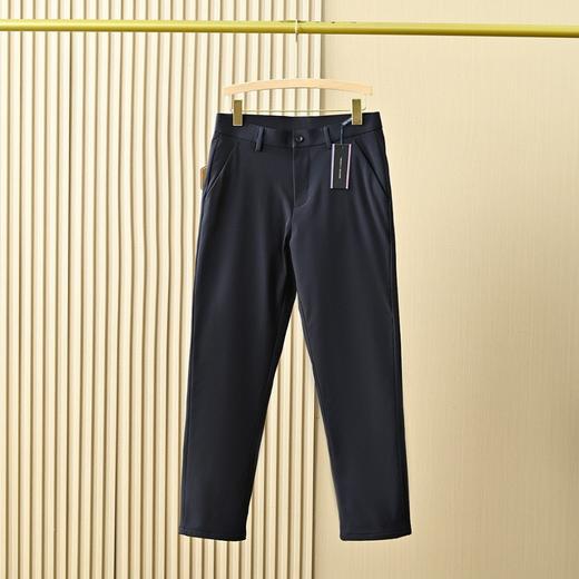 冬季新款商务休闲防水加厚保暖石墨烯护膝鹅绒西裤 商品图2