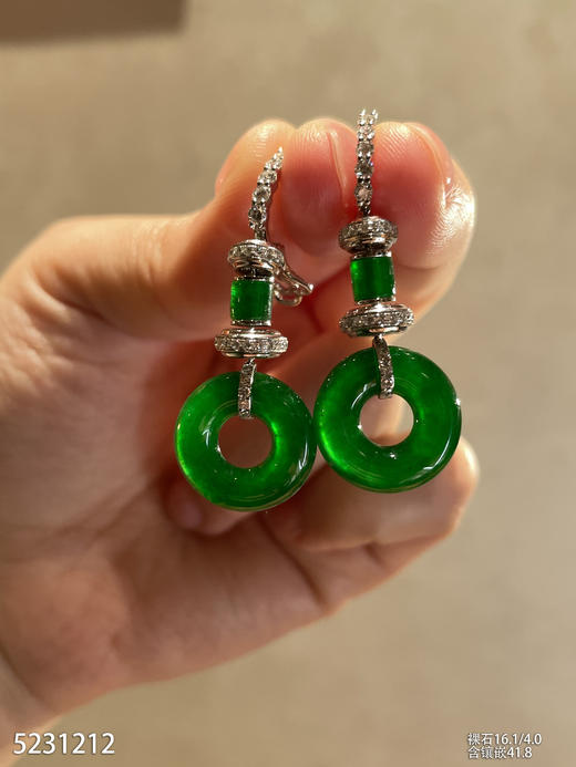 平安扣耳坠【5231212】具体价格微信咨询 商品图1