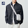 墨麦客男装春秋季夹克新款经典斜纹牛仔男士休闲翻领外套男。 商品缩略图0