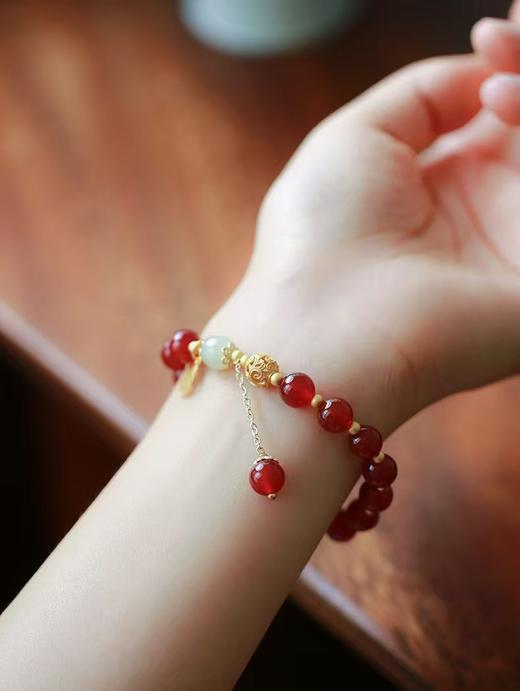 「福运连连」红玛瑙 开年吉祥 原创设计 商品图6