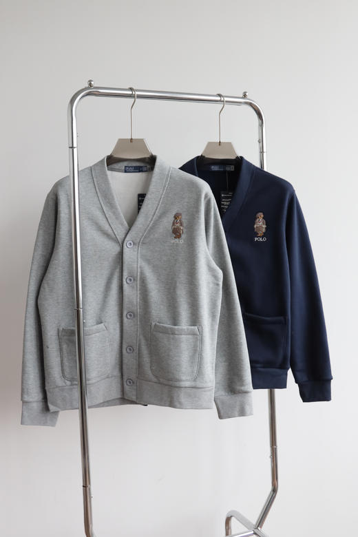 R.L 秋冬加绒厚款 小熊开衫外套 WT948 商品图3