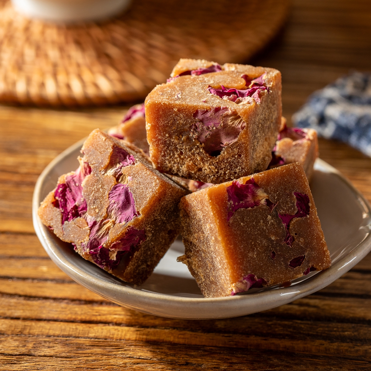 得幸古法红糖粉/玫瑰红糖块|400年非遗、甘蔗原汁熬制，无添加白砂糖，清香不甜腻