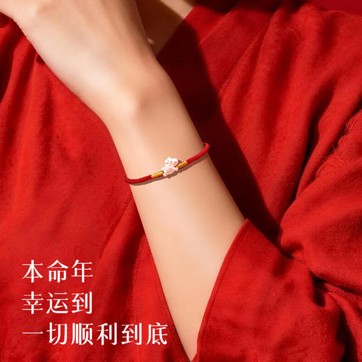 本命红绳 五福马系列 999足银生肖本命年（五款可选） 商品图3