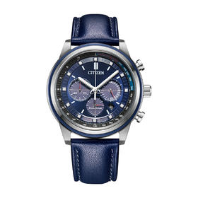 VIP-CA4031-07L 西铁城Citizen 西铁城光动能正品商务休闲三眼运动防水男士手表男表CA4031