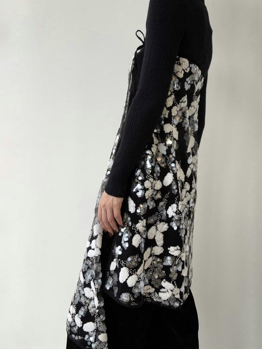 VC｜HD25012 Sigrid velvet trousers [ 长裤 黑 / 米白 ]【HOLIDAY】 商品图3